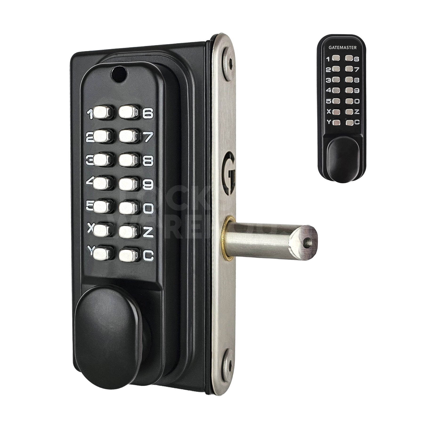 Gatemaster Superlock 2.0 Surface Mounted Double-Sided Code Gate Lock