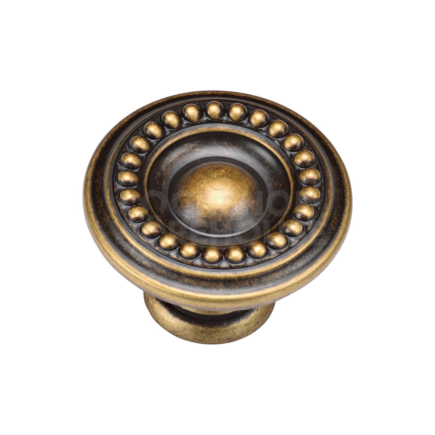Beaded Round Knob