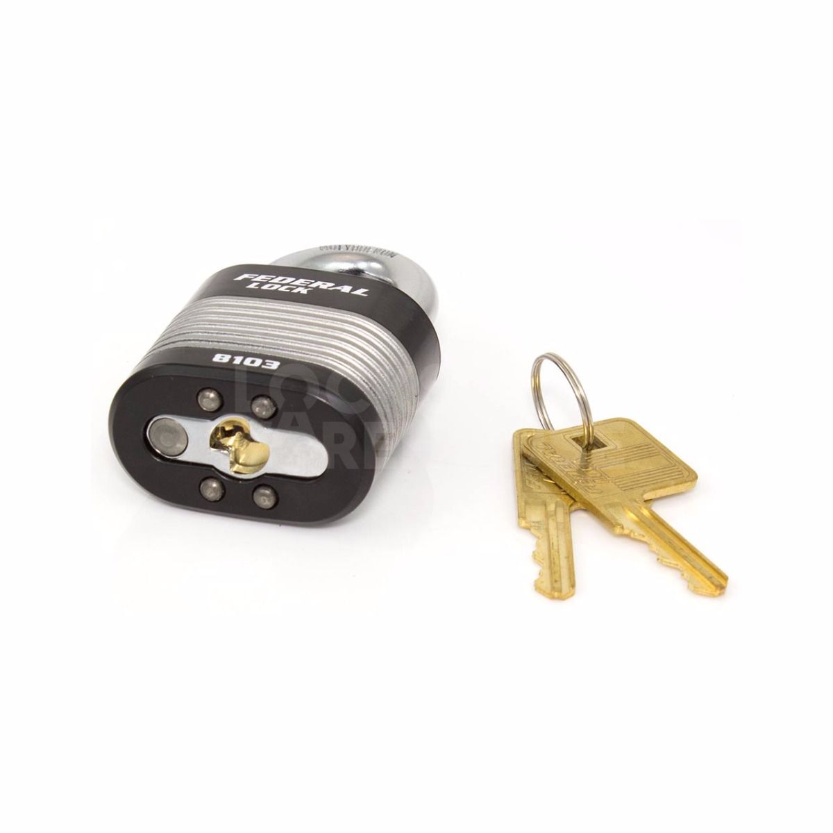 Gallery Image: Federal FD8103 Laminated Padlock