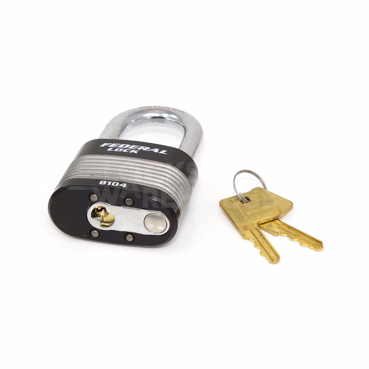 Gallery Image: Federal FD8104-50 Laminated Padlock