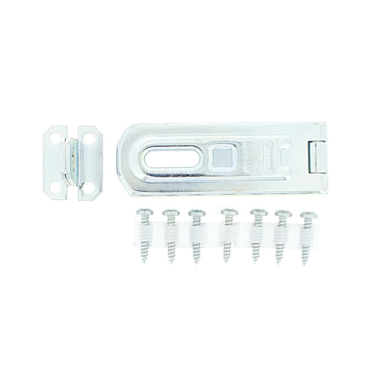 Dimensions Image: ABUS Hasp and Staple 100/80mm