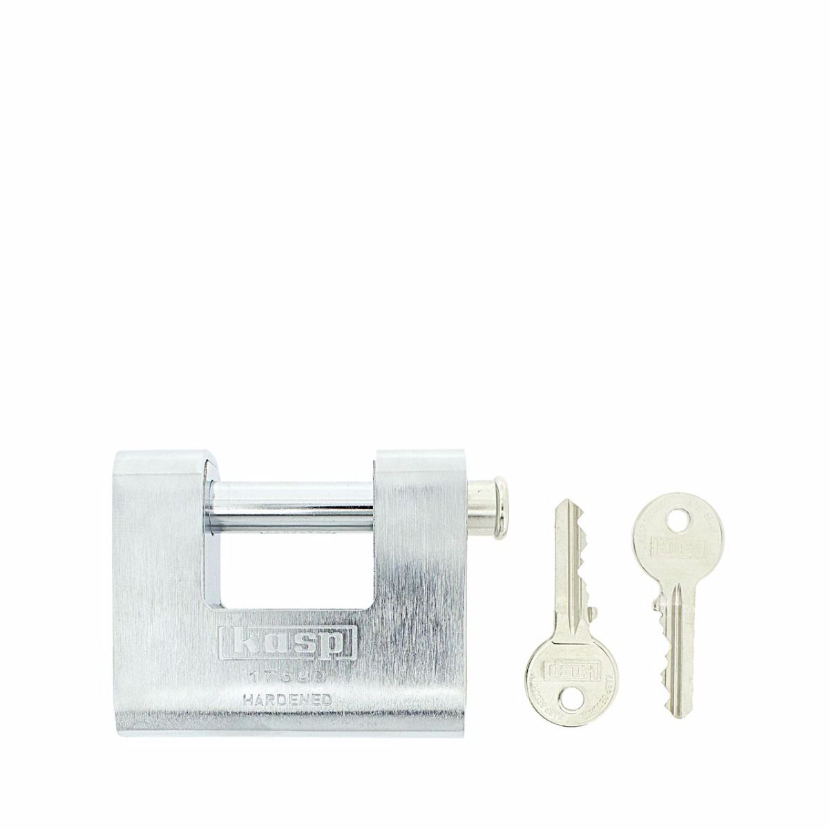 Gallery Image: Kasp Armoured Shutter Padlock - 80mm