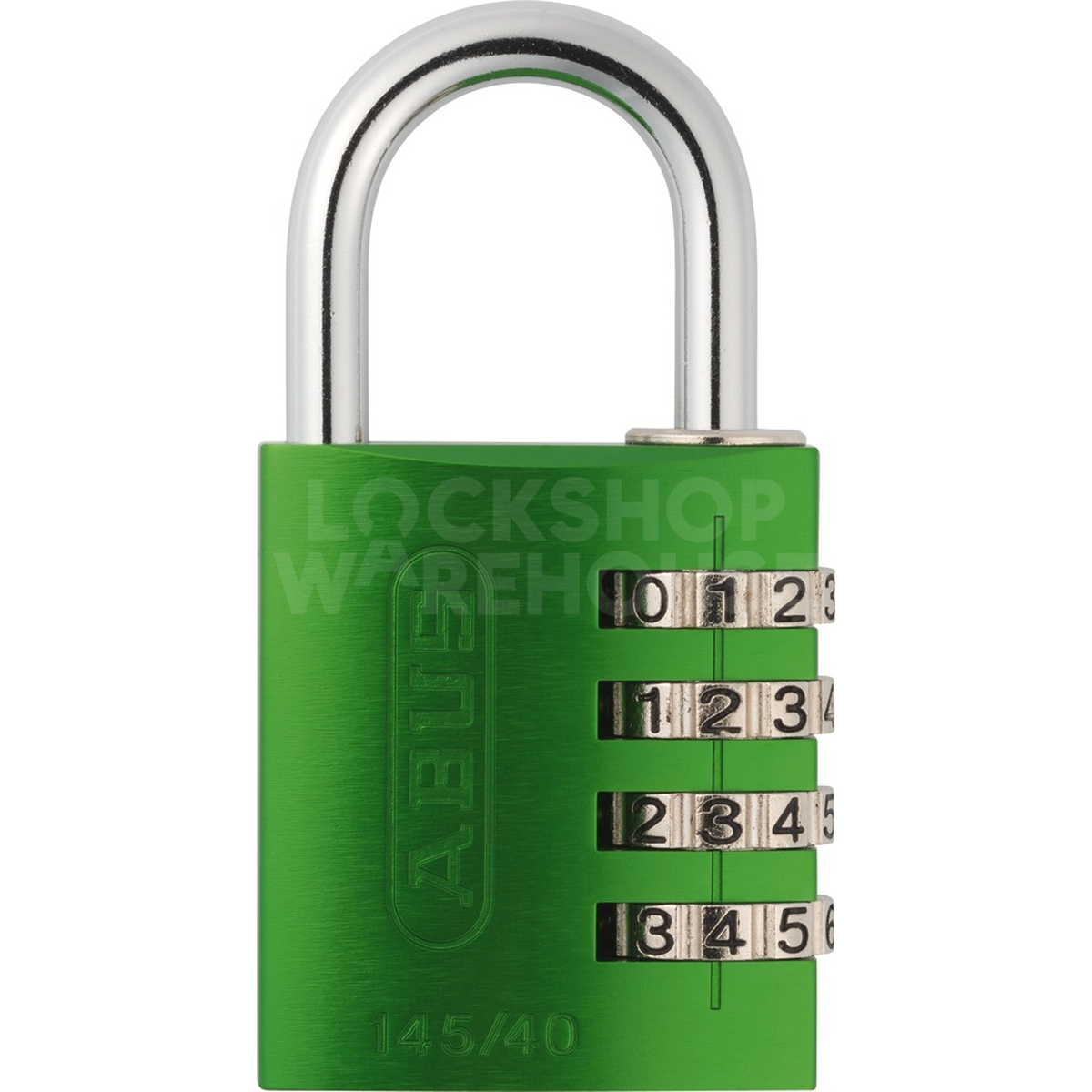 Gallery Image: ABUS 145/40 Aluminium Combination Padlock