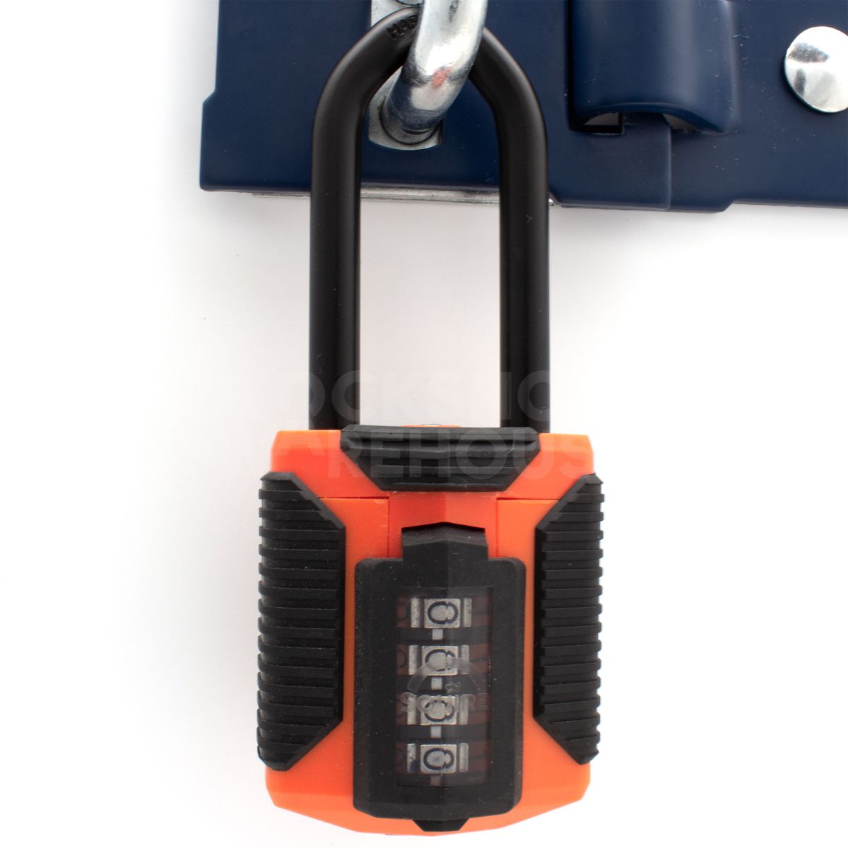 Gallery Image: SQUIRE CP50 - ATLO-2.5 - All Terrain Combination Padlock - Orange - Long Shackle