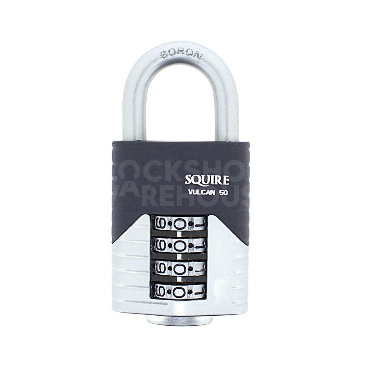 Gallery Image: SQUIRE Vulcan 50mm Combination Padlock - 4 Wheel