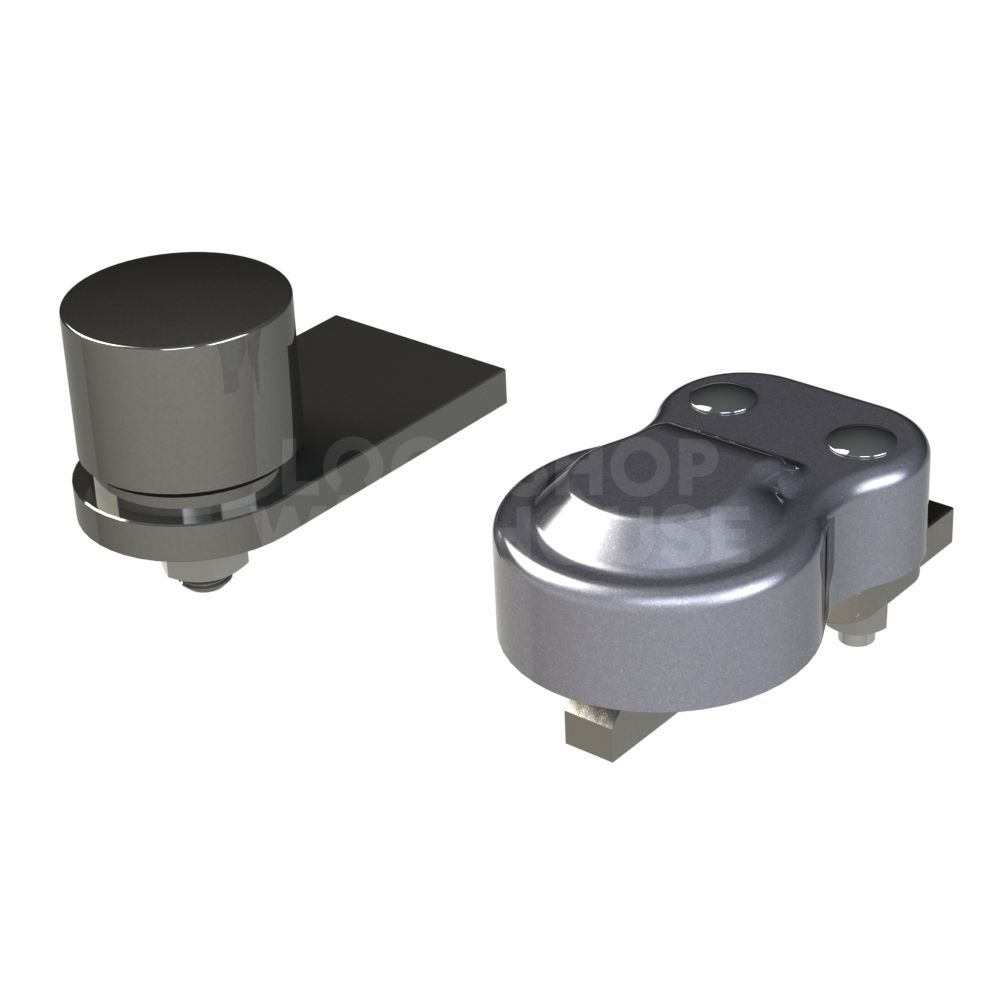 Gatemaster Stop Hinge with Bottom Pivot