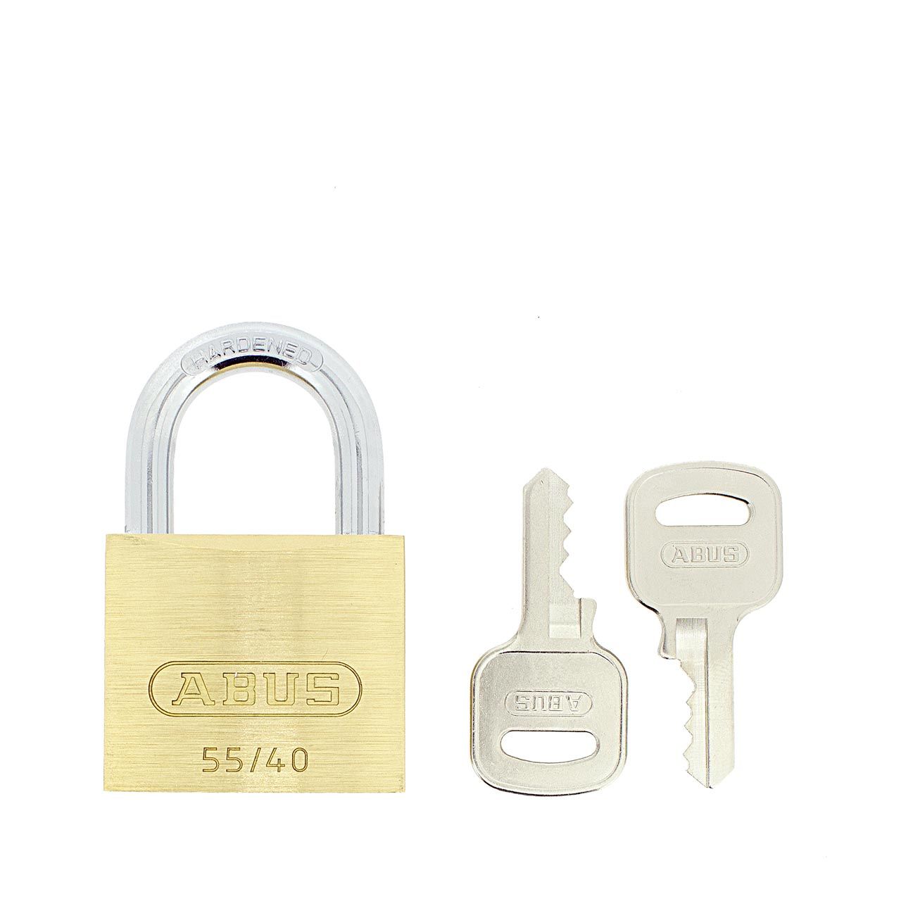 Dimensions Image: ABUS 55/40 Brass Padlock