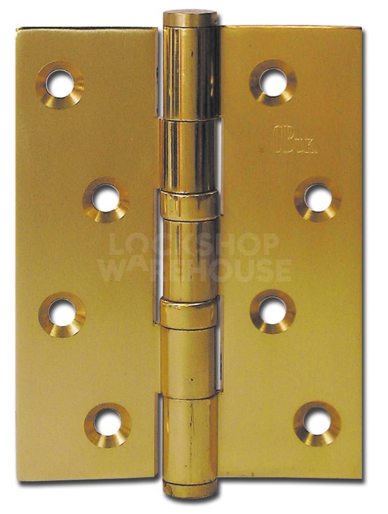 Polished Brass Door Hinge