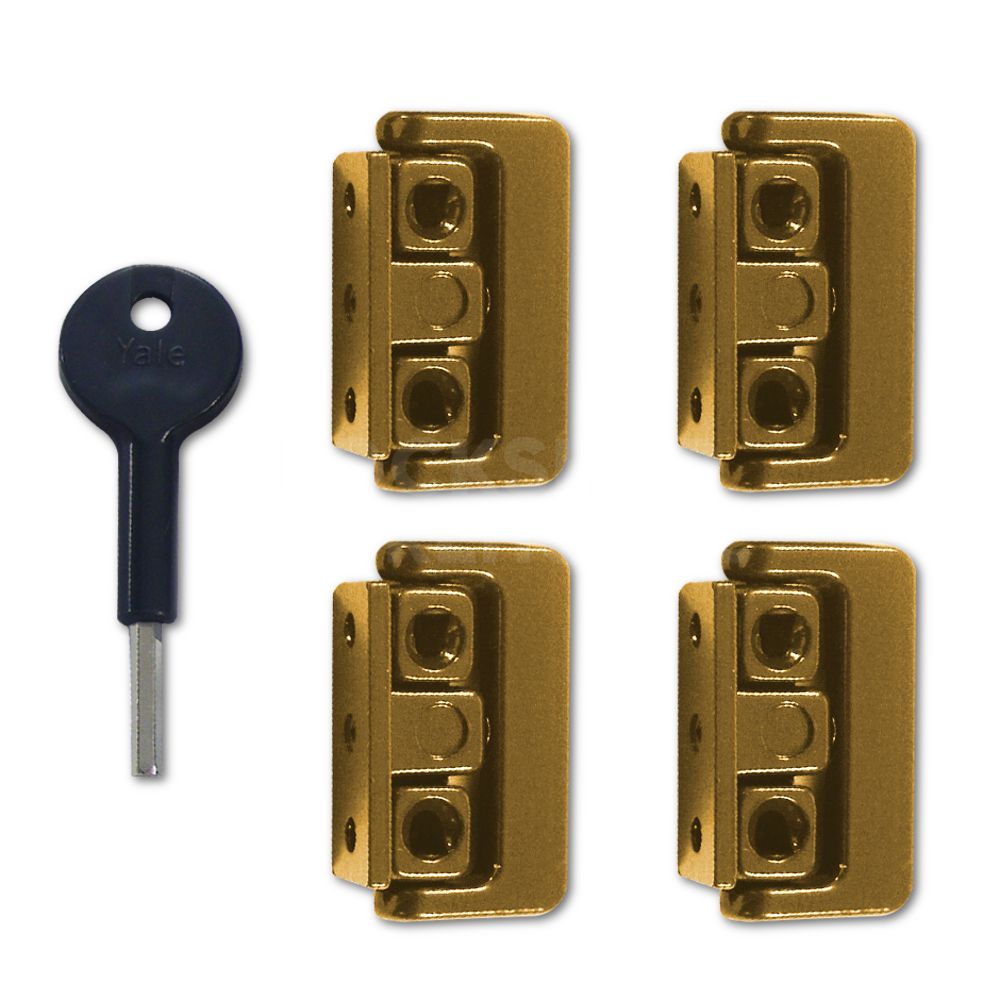 Gallery Image: Yale Window Lock 8K101M - Pack of 4