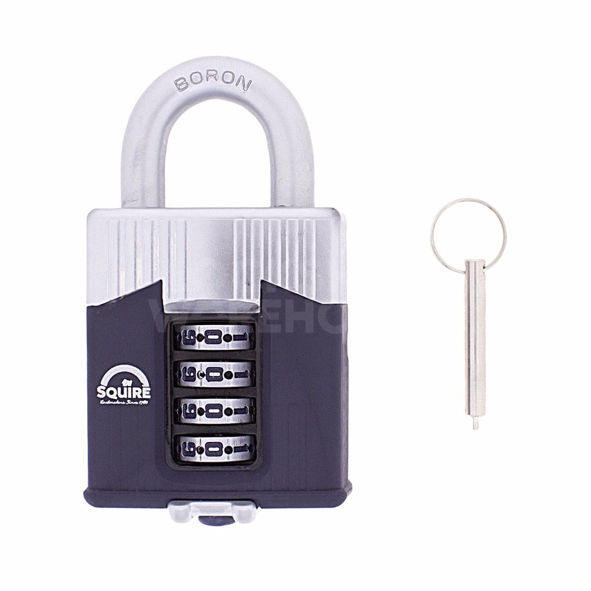 Dimensions Image: SQUIRE Warrior WAR45 Combination Padlock