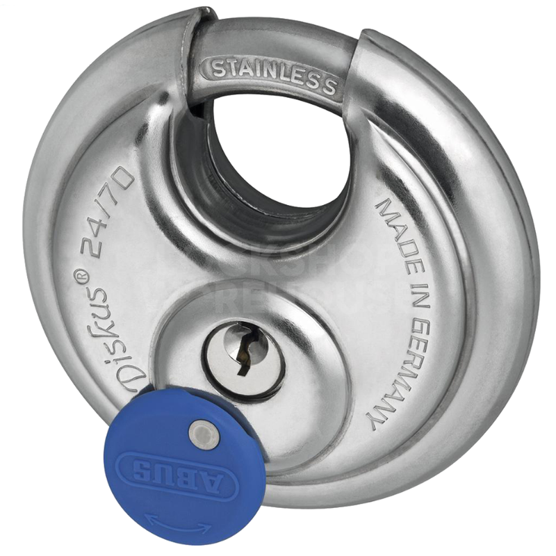 Gallery Image: ABUS 24IB/60 Stainless Steel Padlock - 60mm