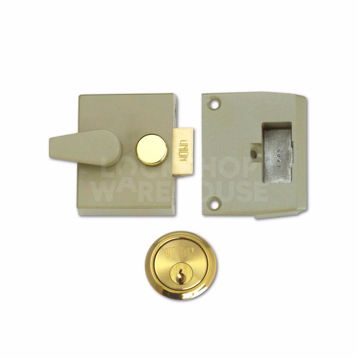 Union 1027 Standard Security Rim Lock 40mm