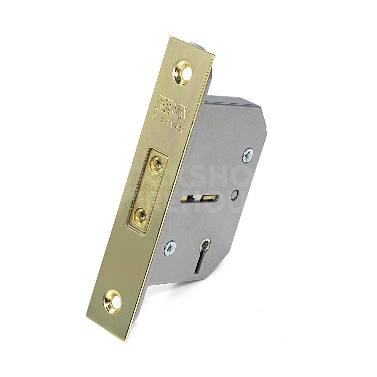 Gallery Image: ERA Viscount Deadlock, Polished Brass Finish