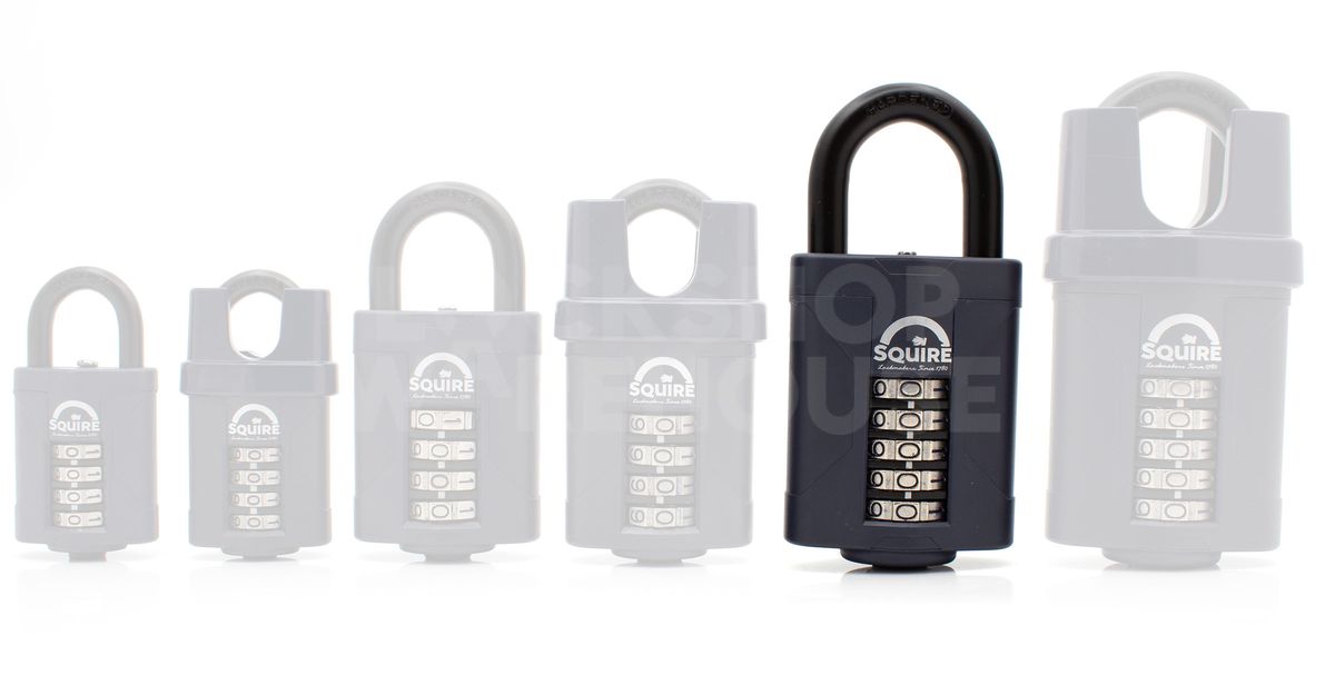 Gallery Image: Range of CP Padlocks 40mm, 50mm, 60mm