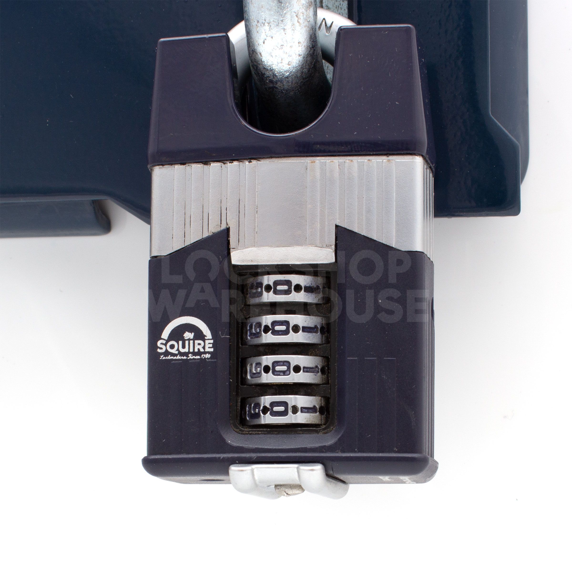 SQUIRE Warrior WAR45 Closed Shackle Combination Padlock