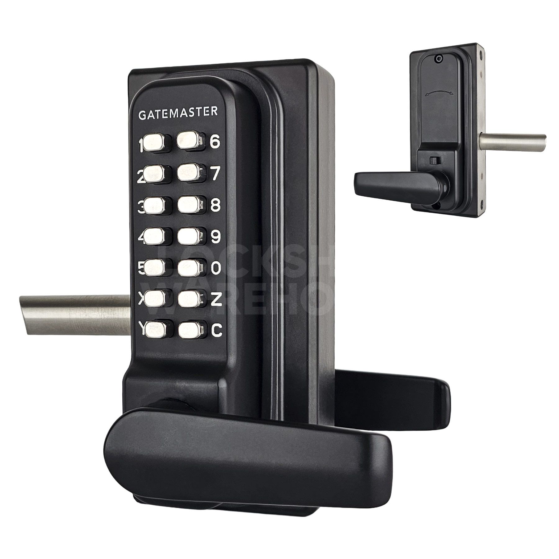 Gatemaster Superlock 2.0 Single-Sided Keypad with Delta Handle