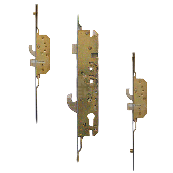 Millenco Twin Spindle Multipoint Lock with Hooks and Rollers