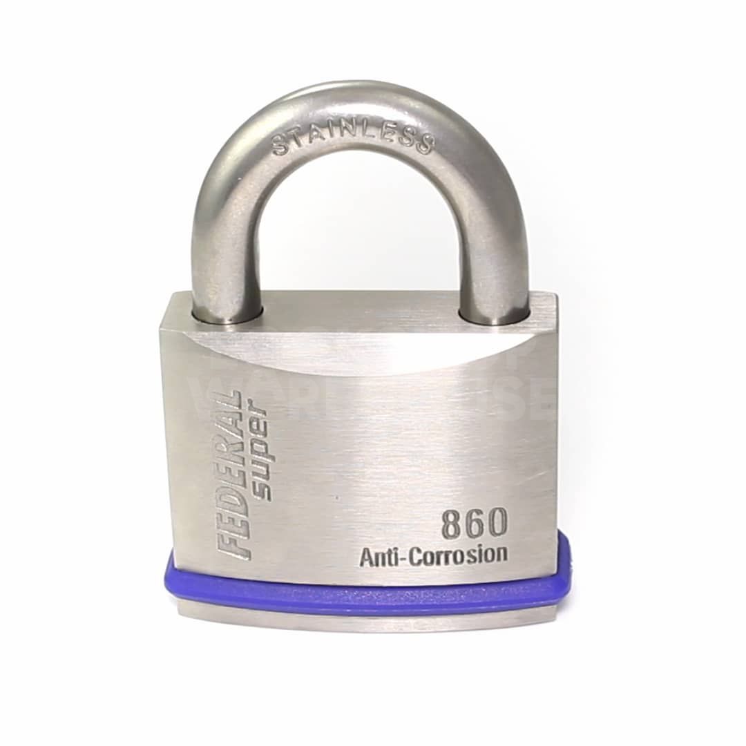 Gallery Video: Federal FD860 Stainless Steel Padlock