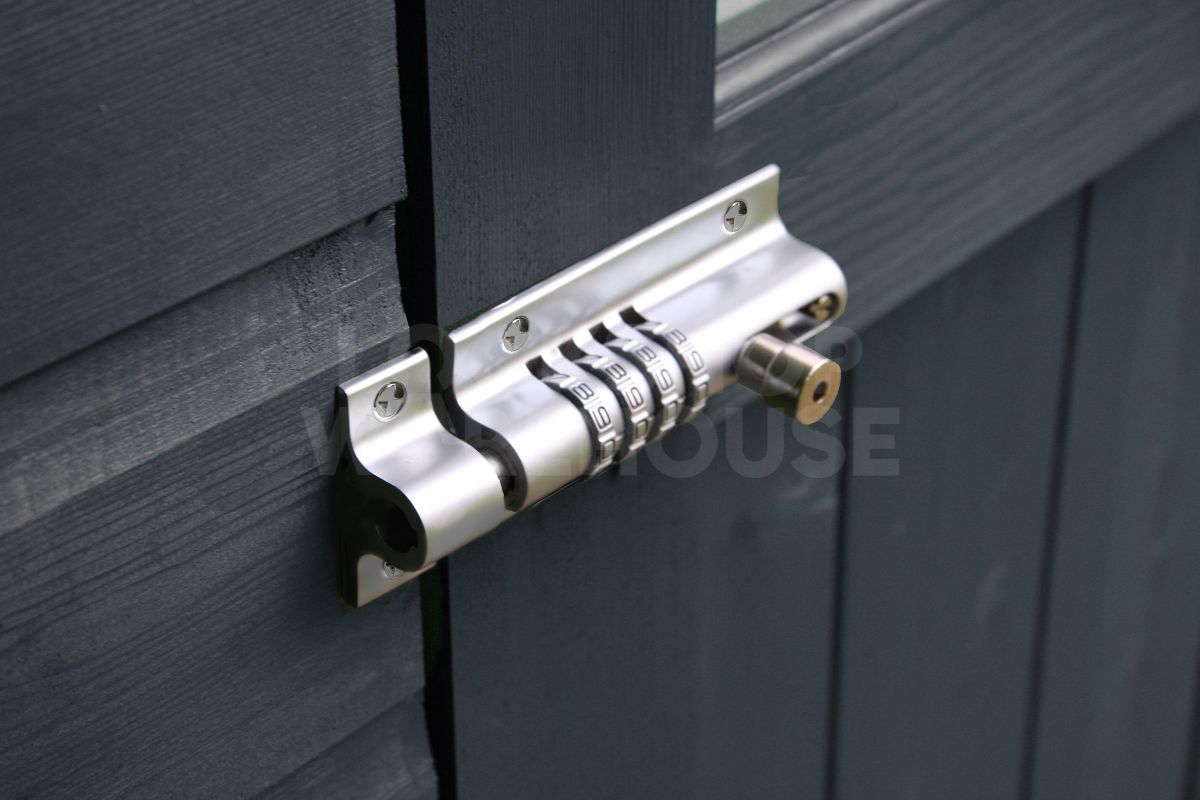 Gallery Image: Squire Combi 4 Combination Locking Bolt - 4 wheel