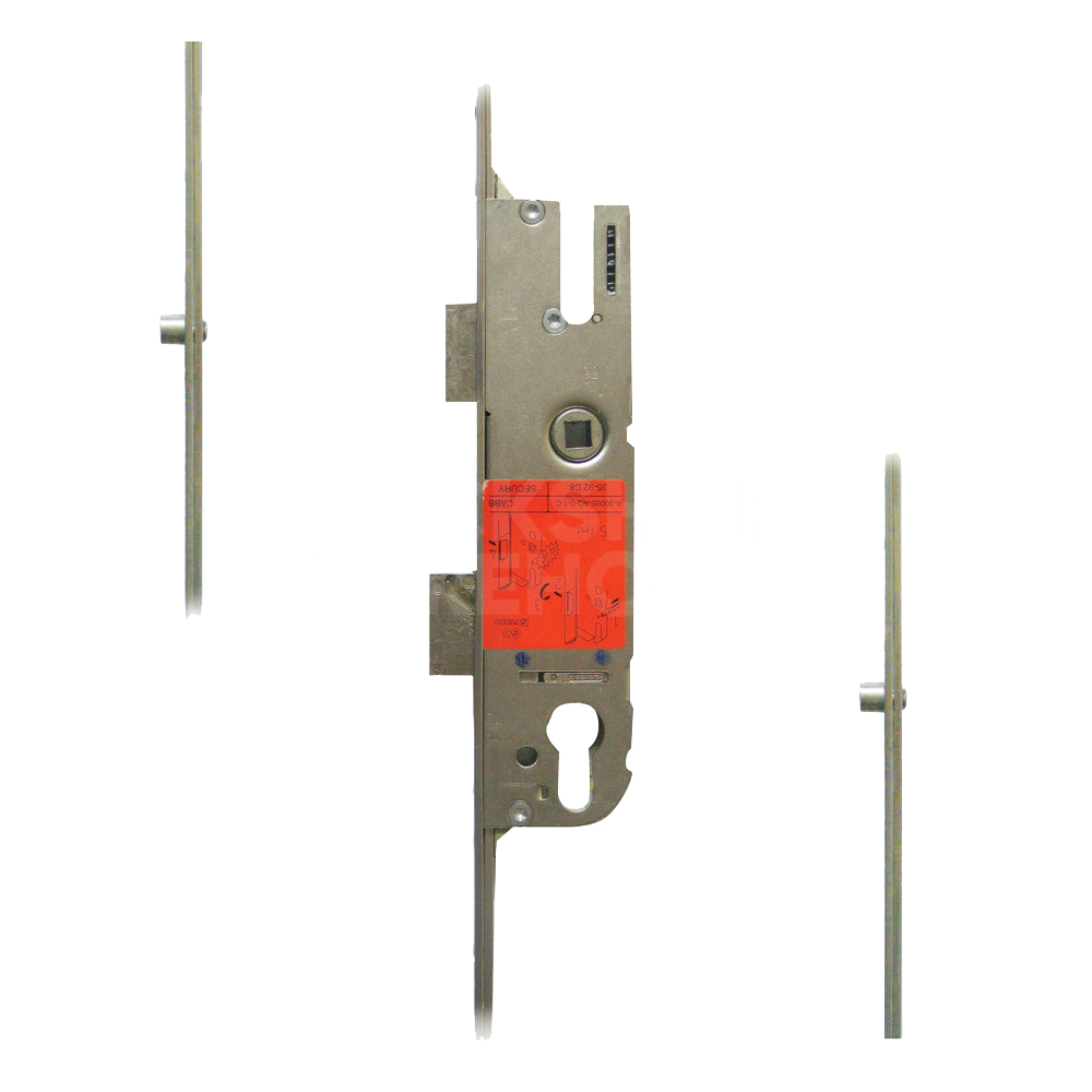 GU Secury Europa Lever Operated Latch & Deadbolt 2 Roller