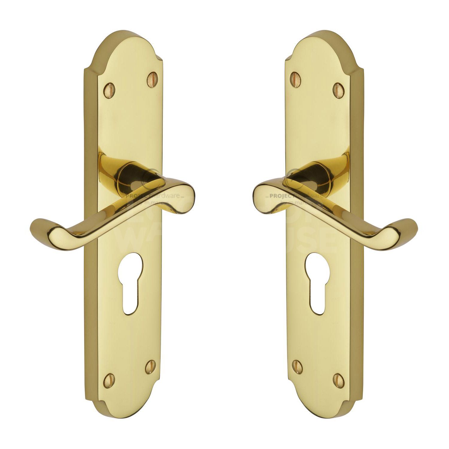 Traditional Kensington Door Handles (Pair) by M Marcus