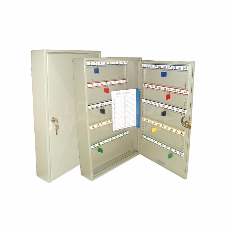 Gallery Image: Decayeux 486-254 Lockable Wall Mounted Key Cabinet (100 keys)