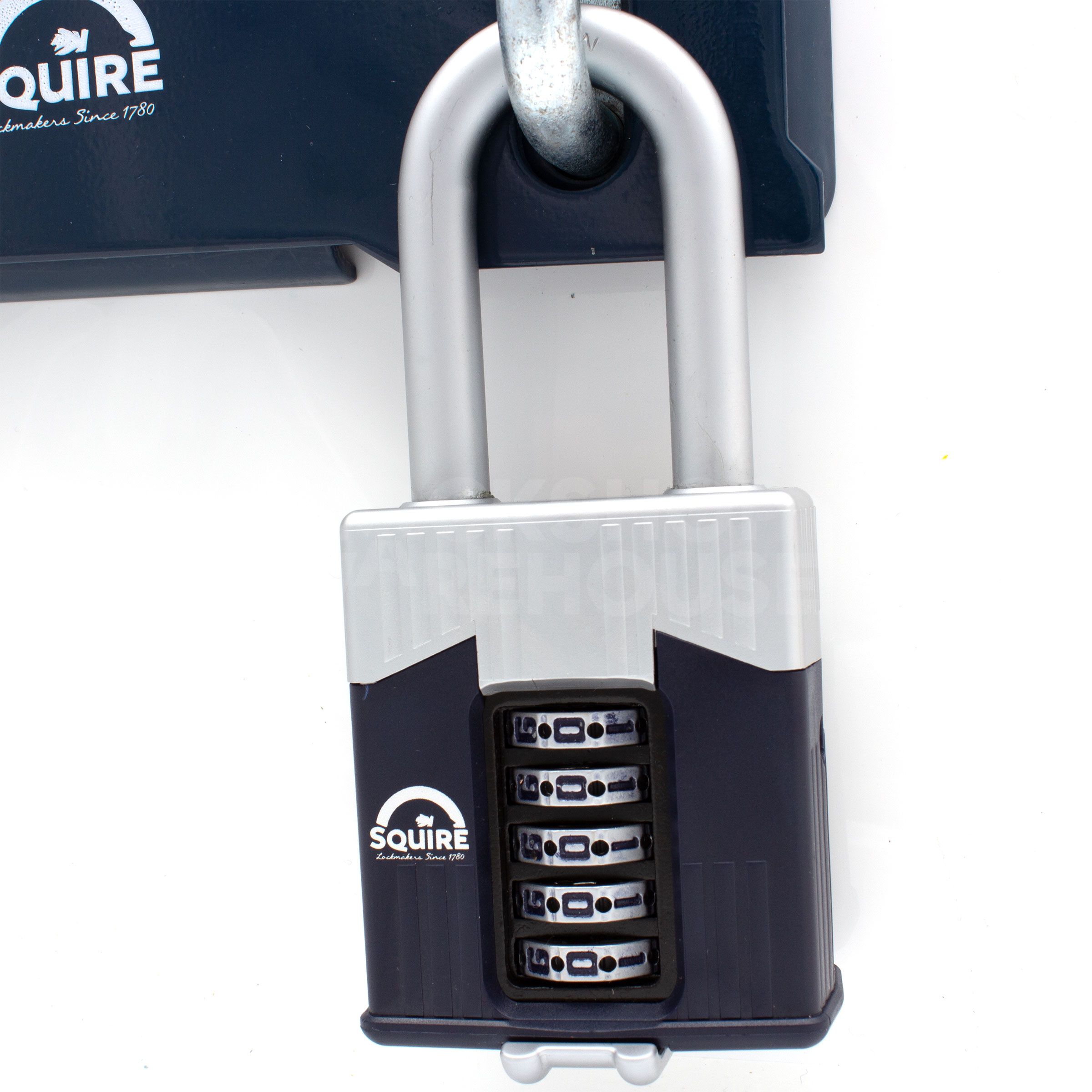 SQUIRE Warrior WAR65 - 63mm Long Shackle Combination Padlock