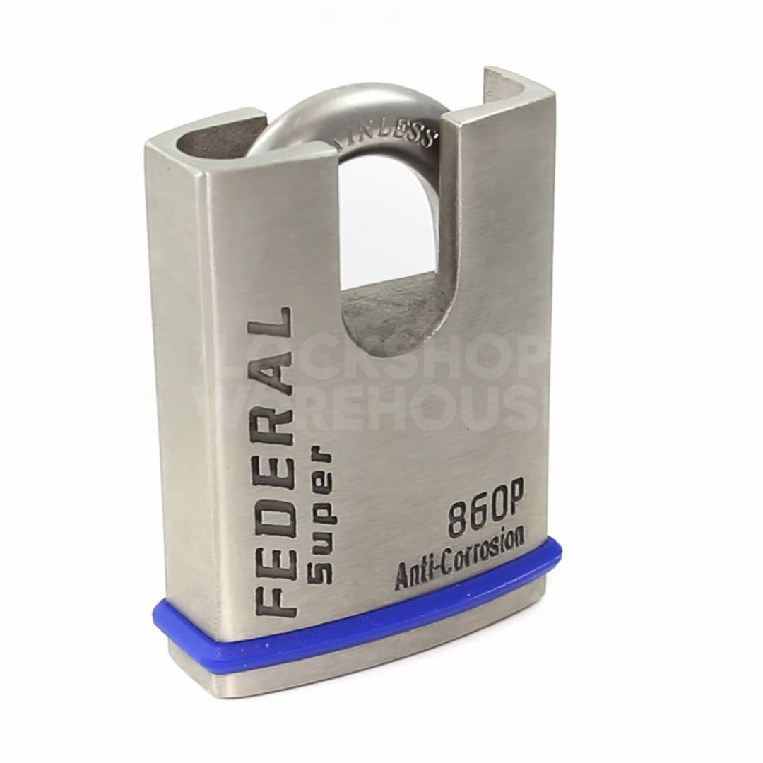 Gallery Video: Federal FD86OP Stainless Steel Closed Shackle Padlock