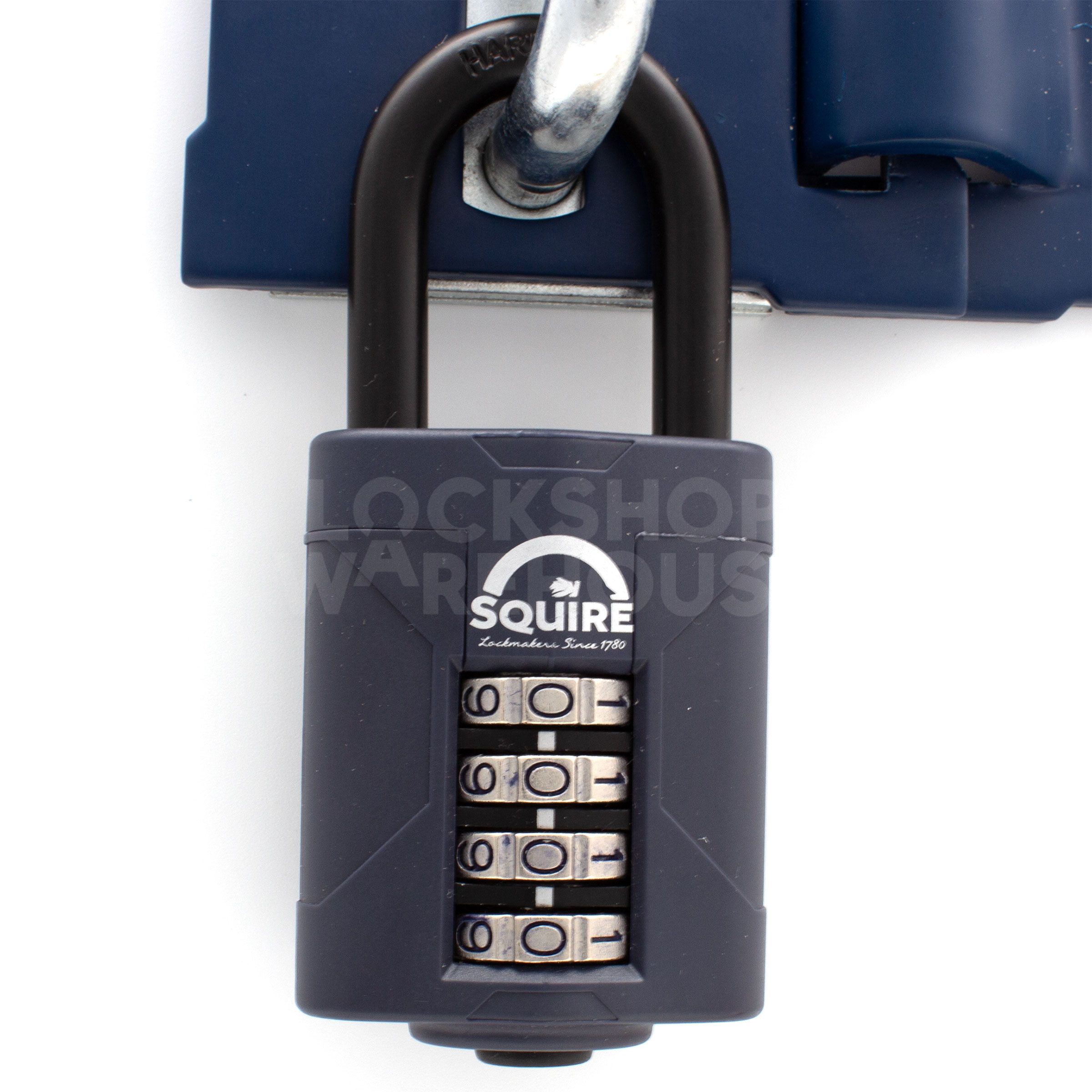 Squire CP50/1.5 Recodable Long shackle Combination Padlock