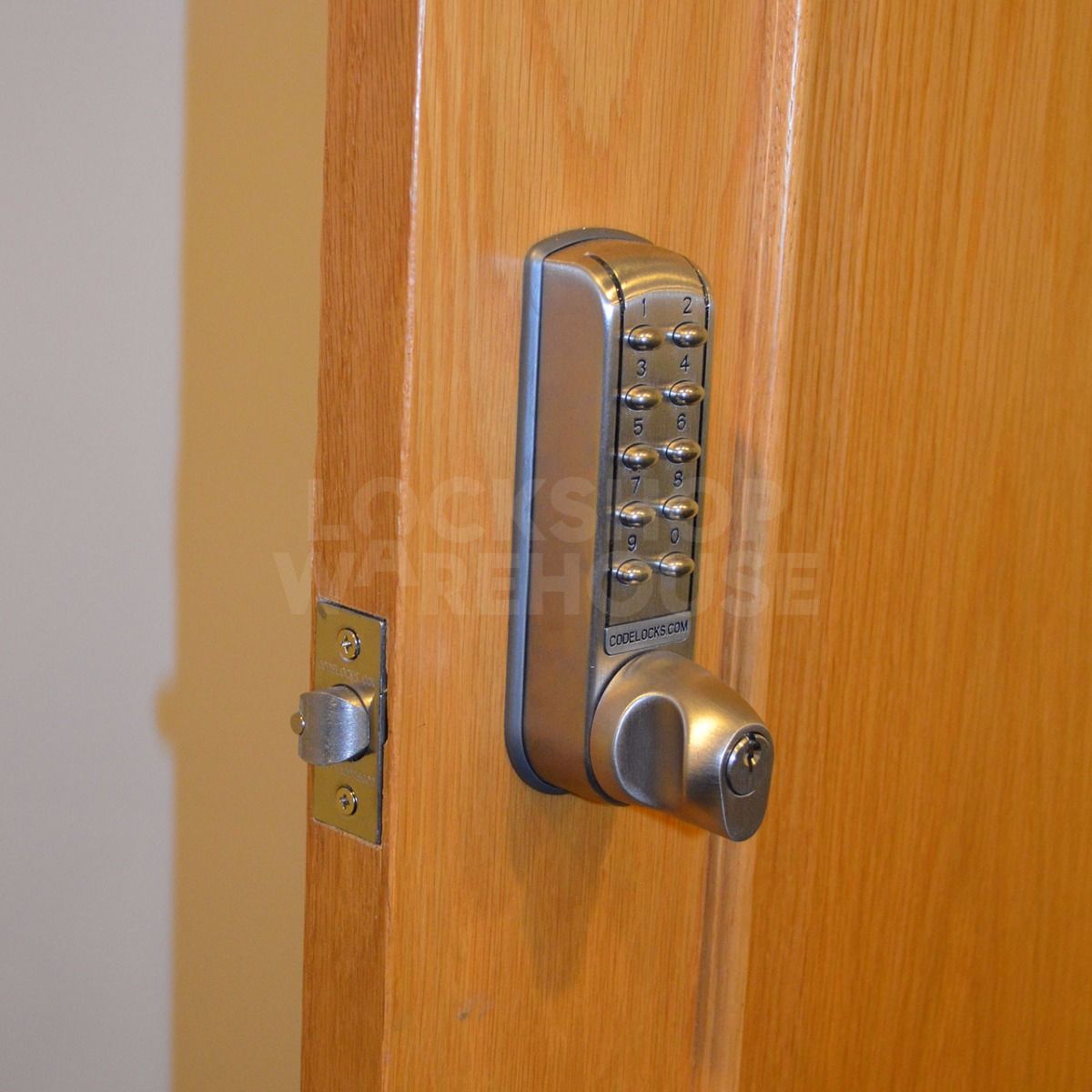 Gallery Image: Codelocks CL2255 Medium Duty Electronic Lock - Brushed Steel