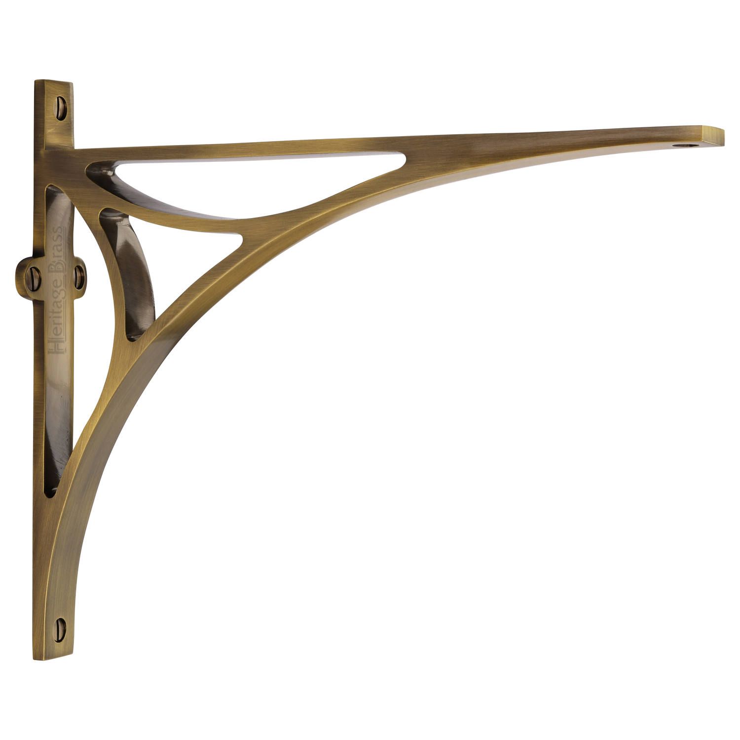 Heritage Brass Bridge Shelf Bracket