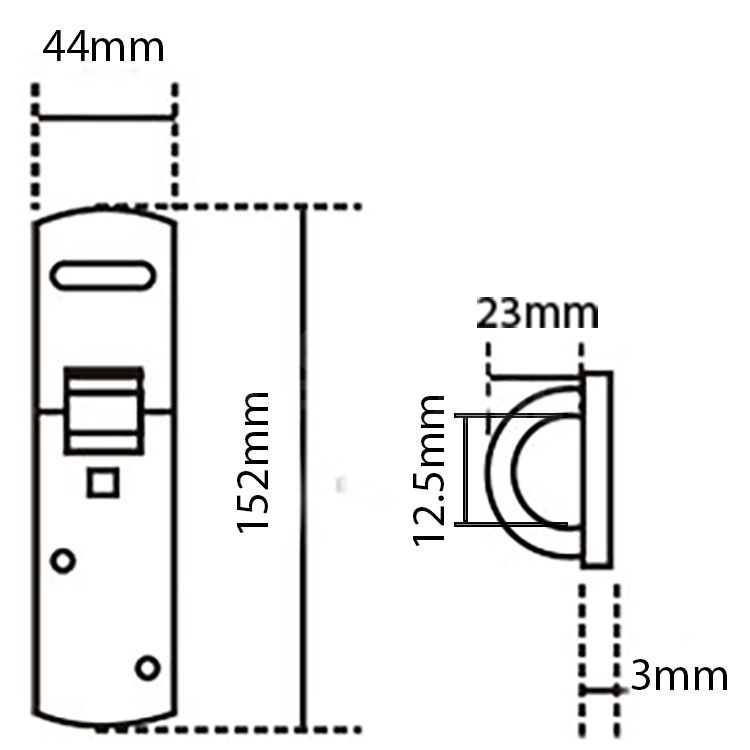 Gallery Image: Squire No.6 Hasp and Staple