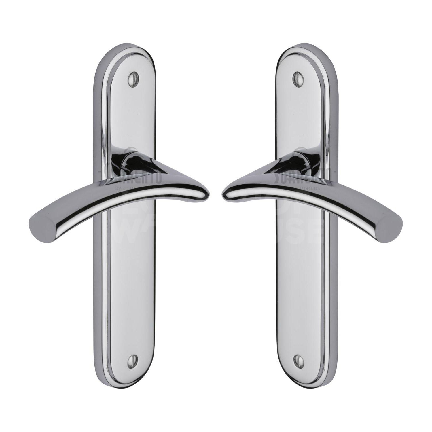 Tosca Door Handle on Plate