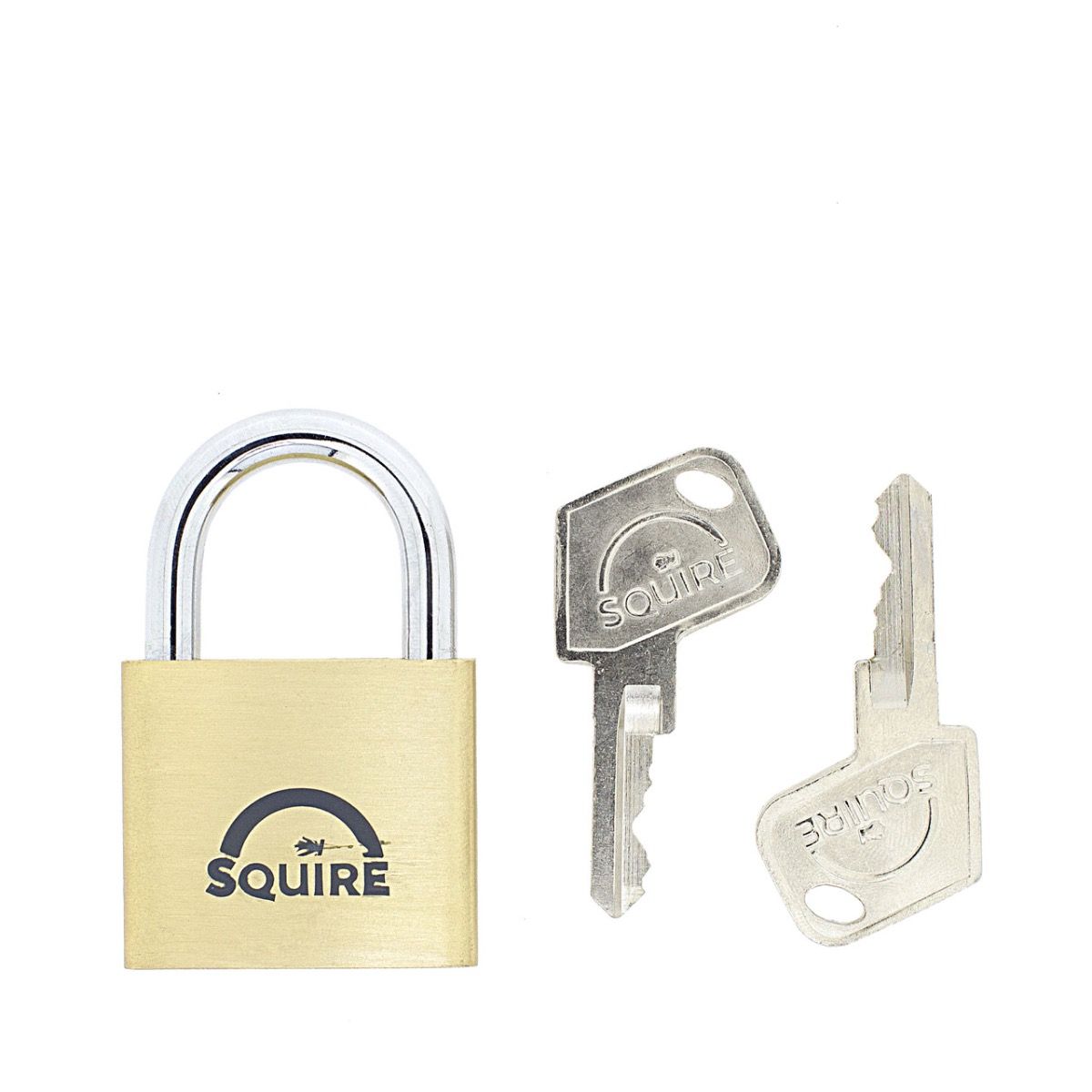 Gallery Image: Squire Lion LN4 - 40mm Open Shackle Brass Padlock