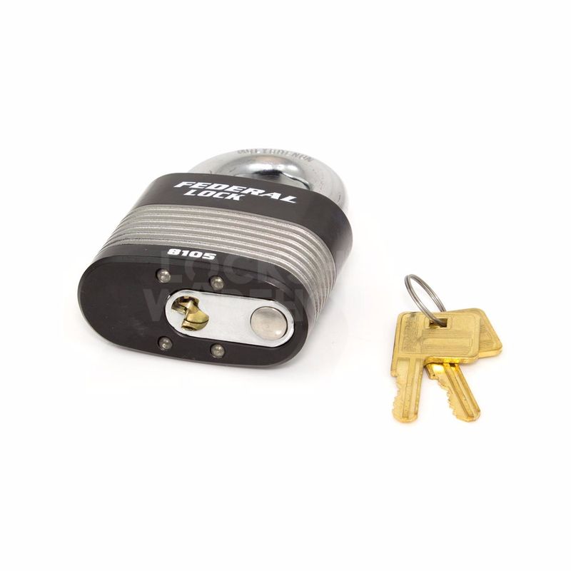 Gallery Image: Federal FD8105 Laminated Padlock