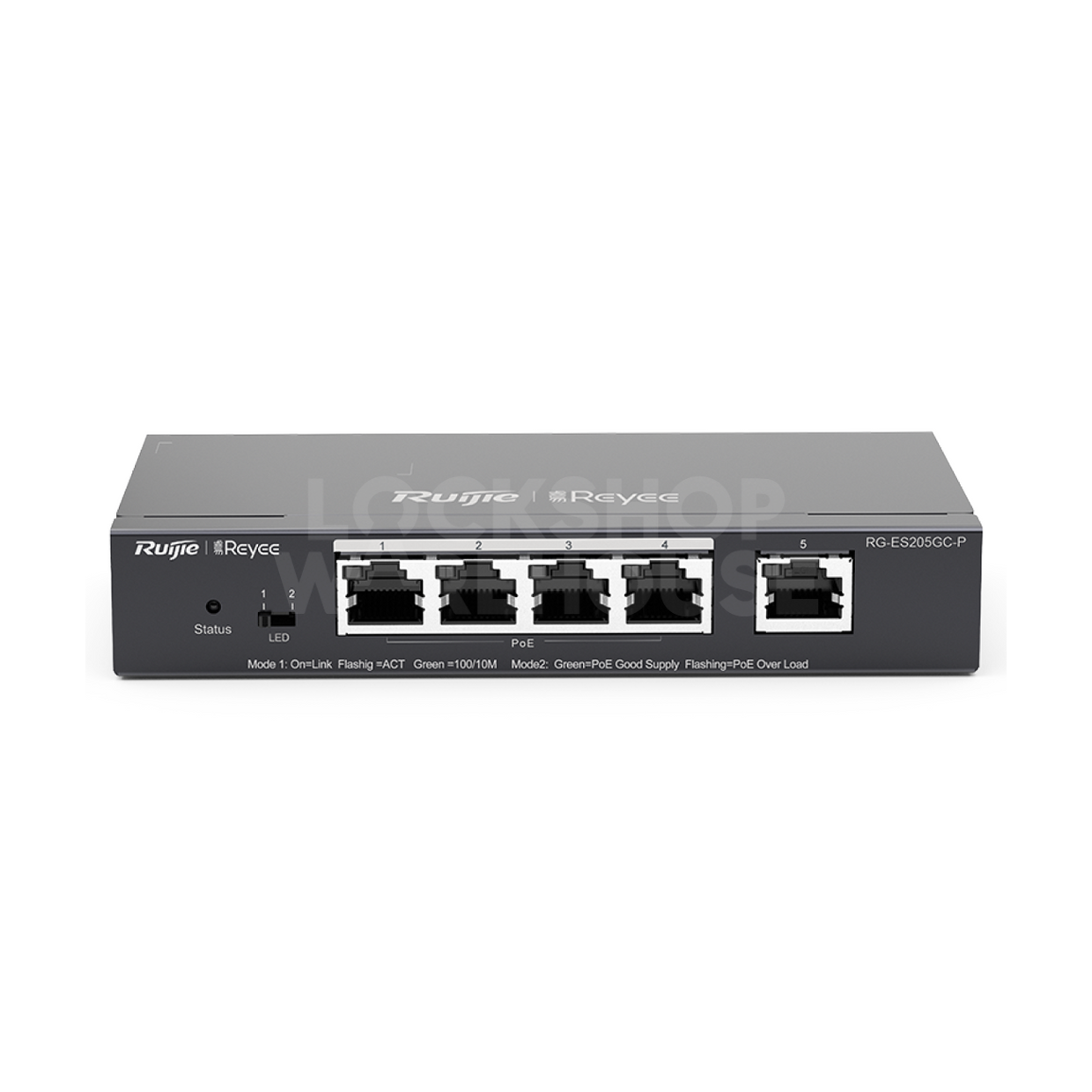 Reyee 4-Port Gigabit Smart Cloud Managed PoE Switch