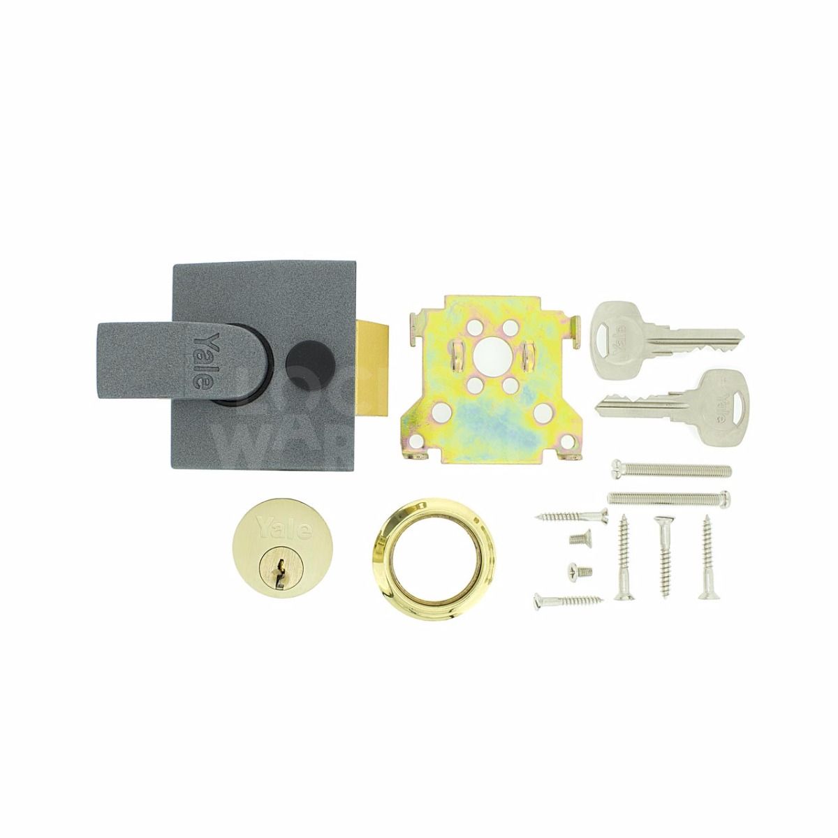 Dimensions Image: Yale 85 Deadlocking Nightlatch: Reversed (40mm)