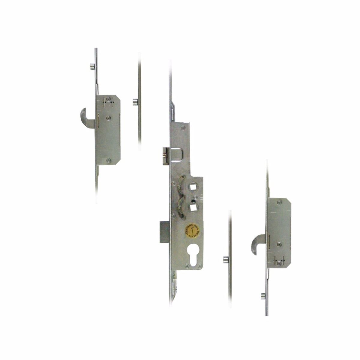 Avocet 2 Hooks and 4 Rollers: UPVC Multi-Point Locking Mechanism