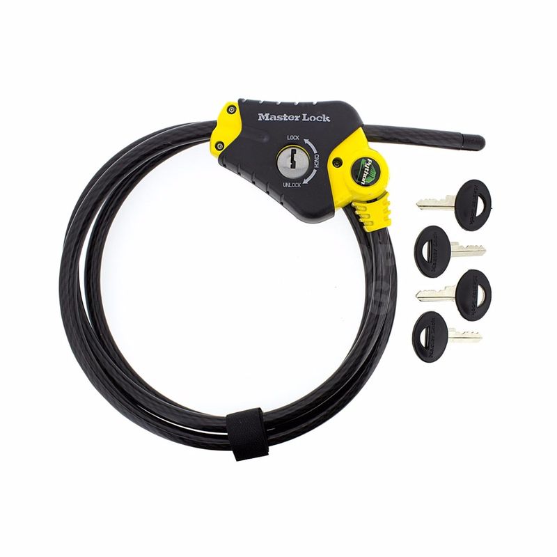 Gallery Image: Master Python Cable lock 8433D - 1800mm x 10mm