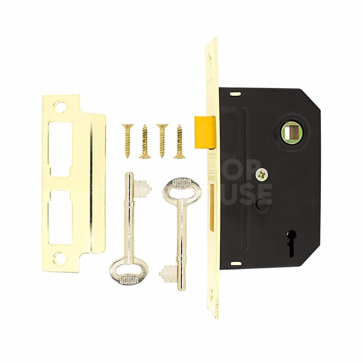 Dimensions Image: Union 2295 2 Lever Sashlock