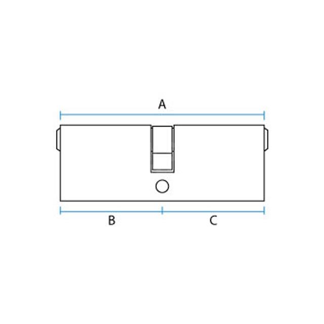 Dimensions Image: Asec Oval Cylinder