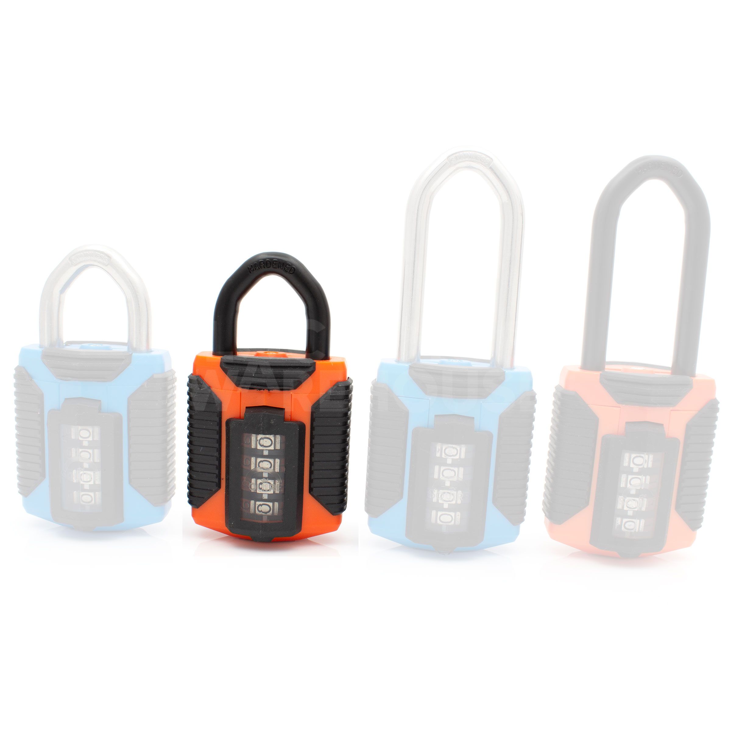 Dimensions Image: Squire CP50 - ATLO - All Terrain Padlock - ORANGE