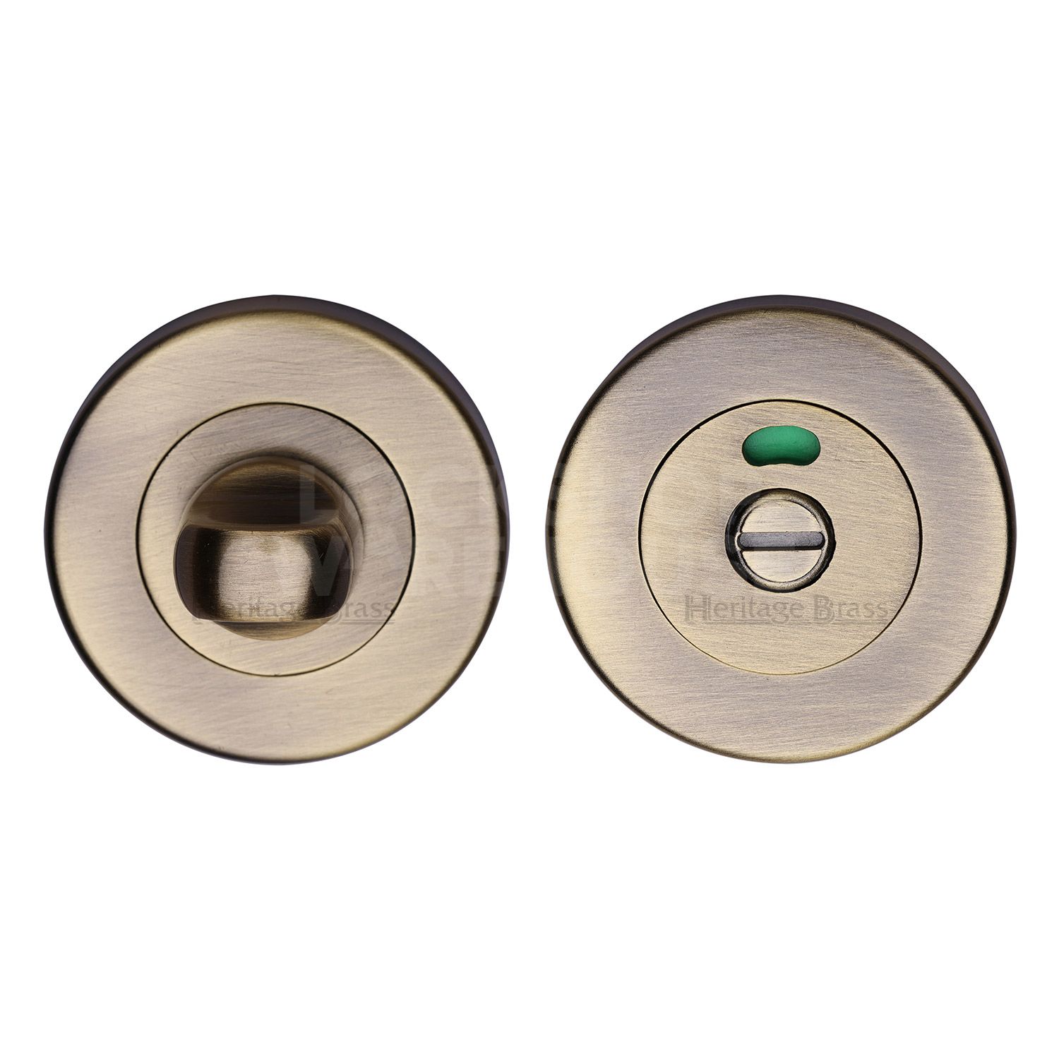 Heritage Brass Traditional Indicator Bathroom Turn & Release