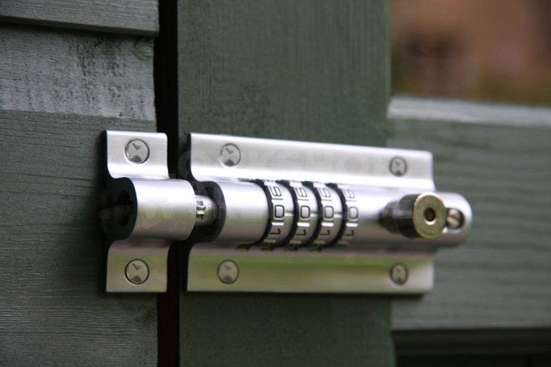 Gallery Image: Squire Combi 4 Combination Locking Bolt - 4 wheel