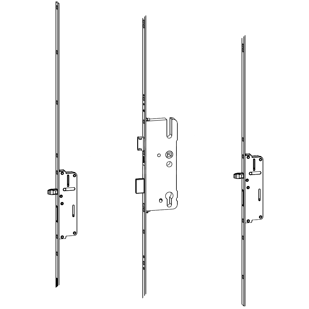 Roto C600 Keywind Multipoint Lock