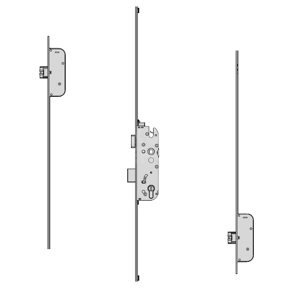 GU Secury LogIQ A2 Automatic Multipoint Lock