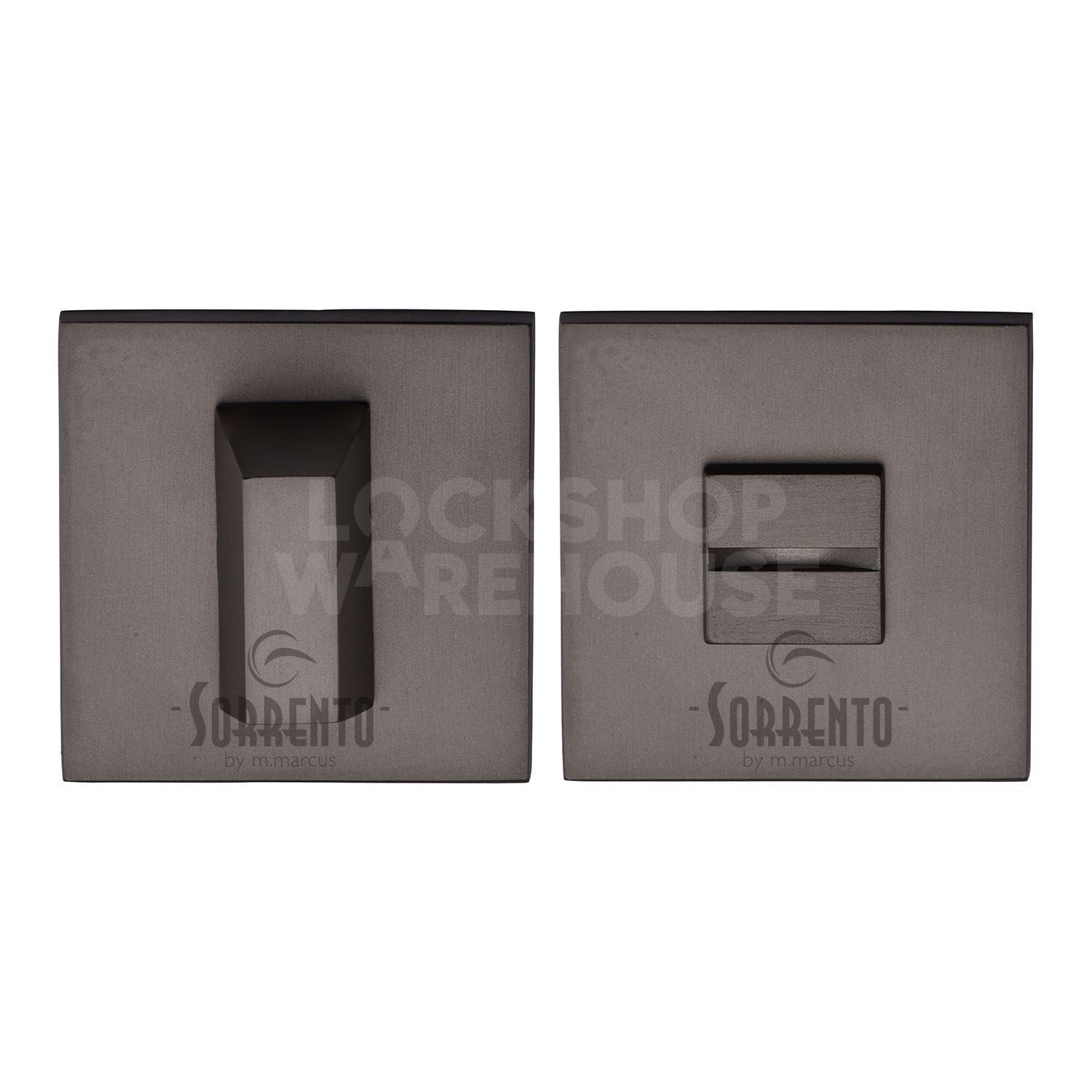 Modern Minimalist Square Bathroom Turn & Release by M Marcus