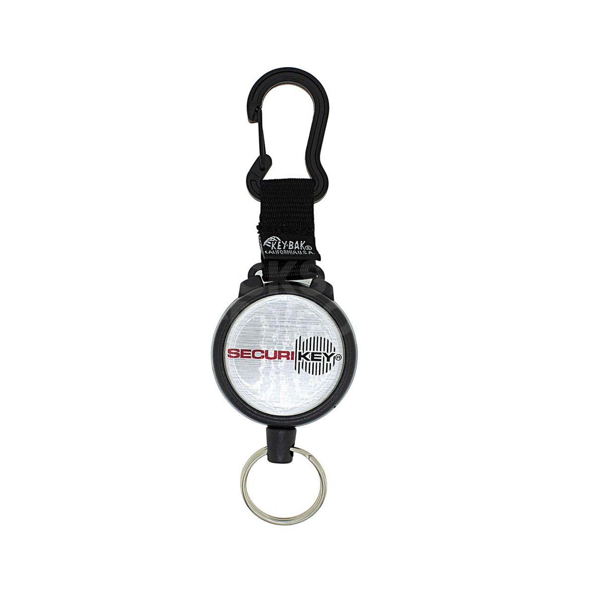 Gallery Image: Securikey Self Retracting Key reel, 1200mm Kevlar Cord with Karabiner Clip