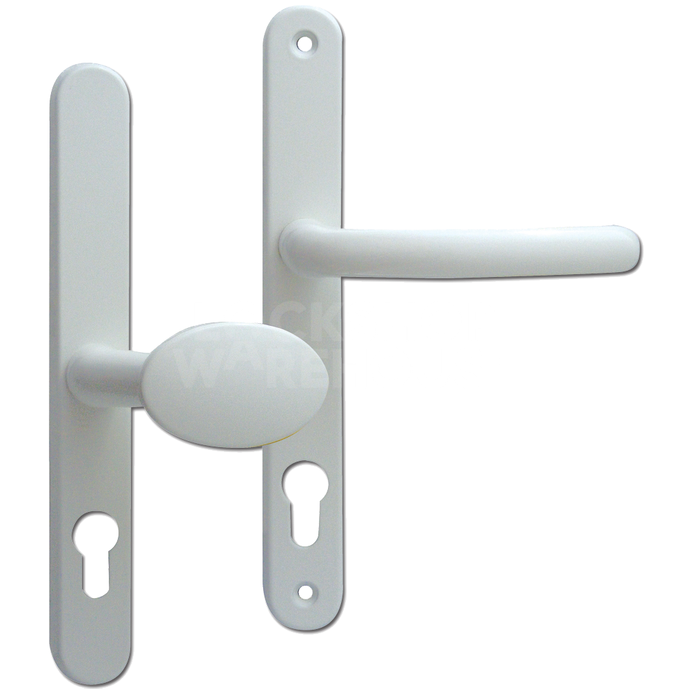 Fab & Fix Ashford 92/62mm PZ Offset Lever Pad Door Furniture