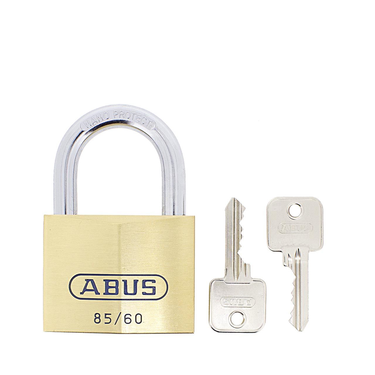 Dimensions Image: ABUS 85/60 Brass Padlock